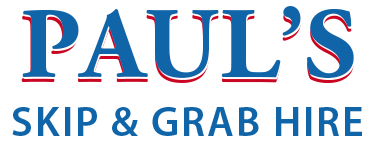 Paul's Skip & Grab Hire, Logo